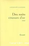 Des nuits cousues d'or