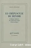 Le crépuscule du devoir