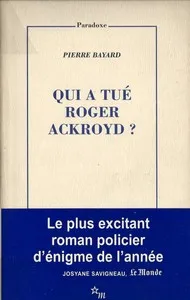 Qui a tué Roger Ackroyd ?