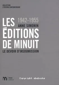 Les Editions de Minuit 1942-1955