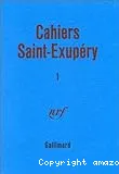 Cahiers Saint-Exupéry. 1