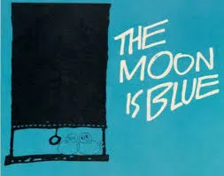 The moon is blue