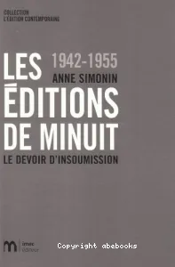 Les Editions de Minuit 1942-1955